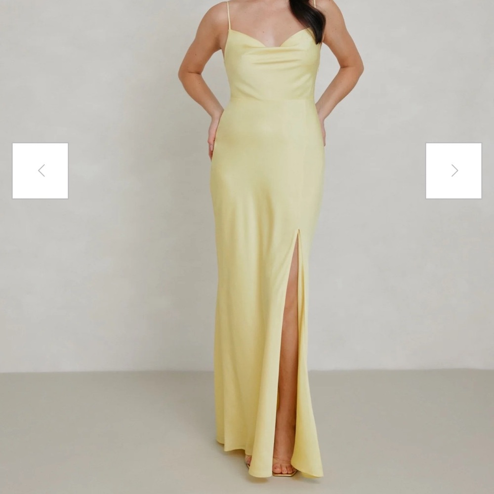 Park & Fifth Yellow Maxi Dress